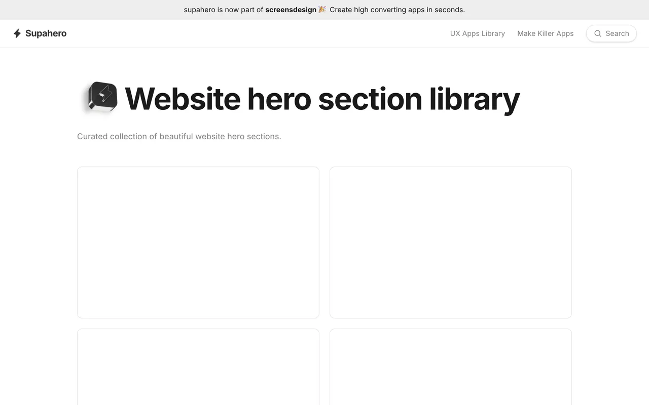 SupaHero screenshot