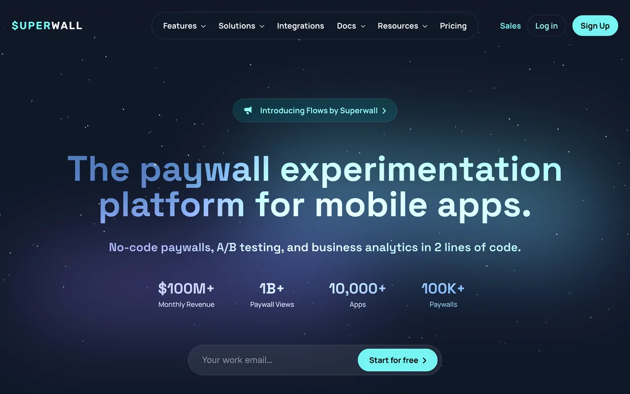 Superwall screenshot
