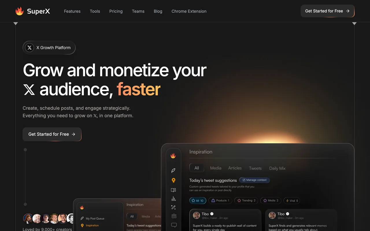SuperX screenshot