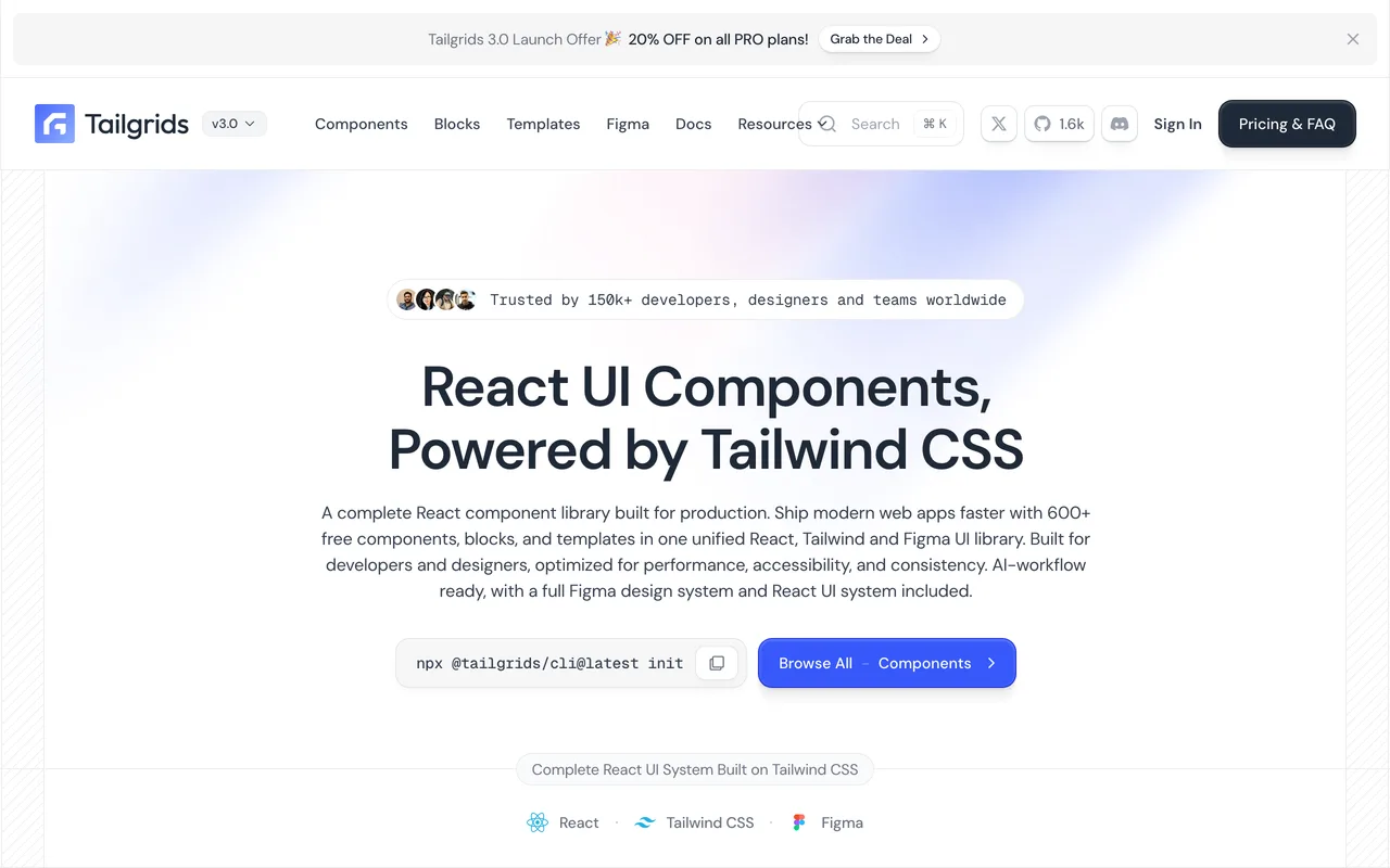Tailgrids screenshot