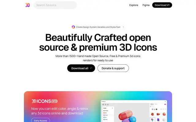 3dicons preview