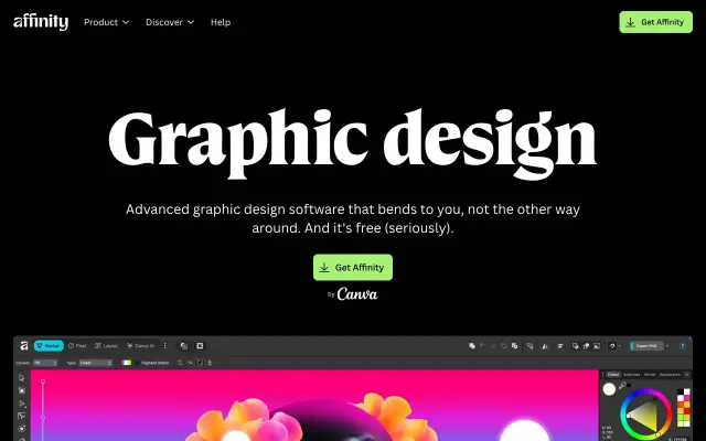 Affinity Designer preview