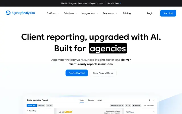 AgencyAnalytics preview