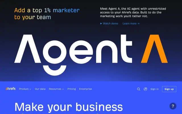 Ahrefs preview
