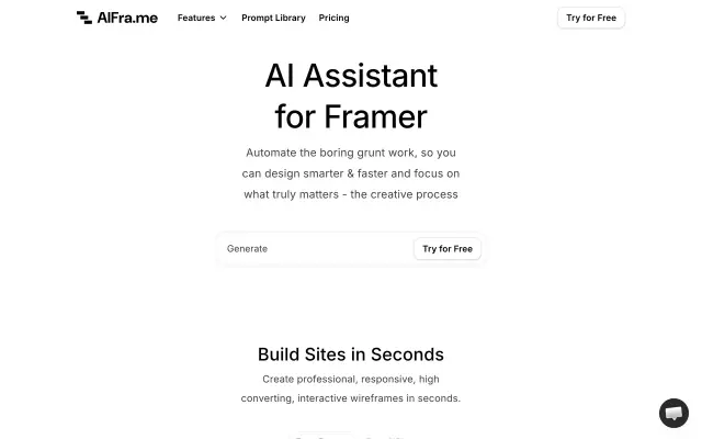 AI Frame preview