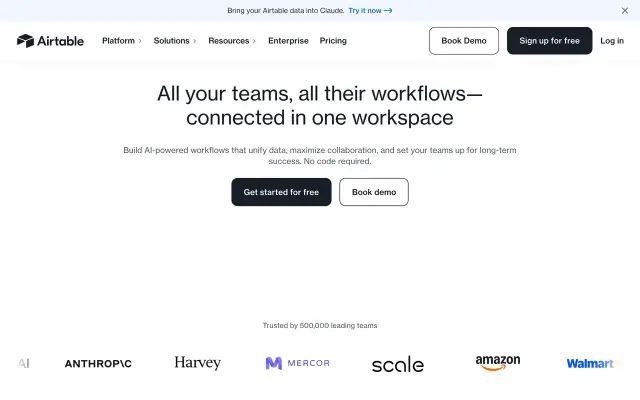 Airtable preview