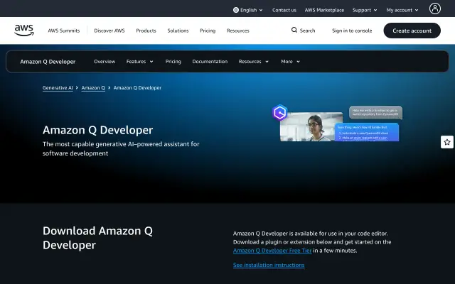 Amazon Q Developer preview