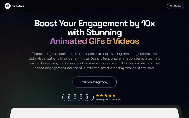 AnimStats preview