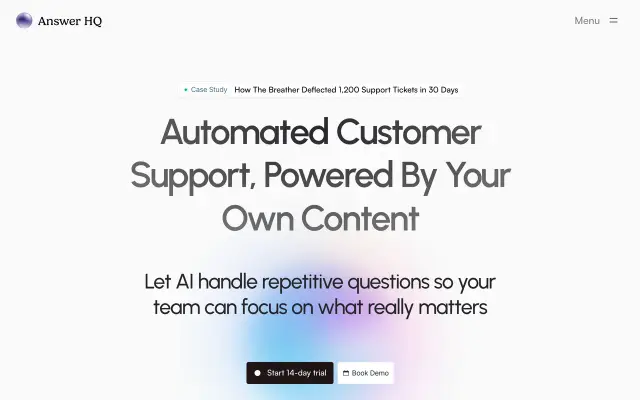 AnswerHQ preview