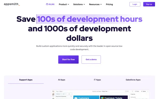Appsmith preview