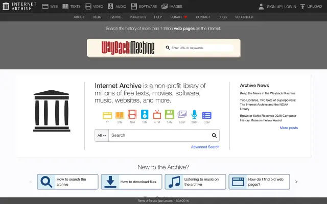 Archive preview