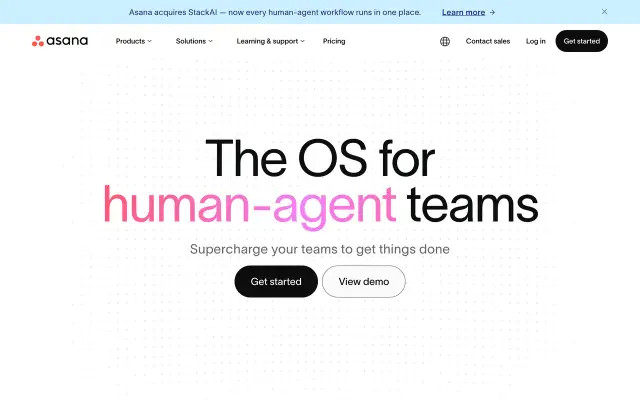 Asana preview