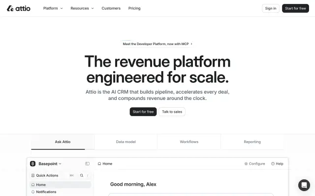 Attio preview