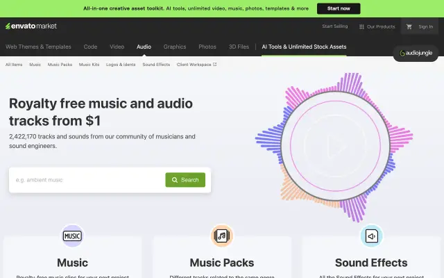 AudioJungle preview