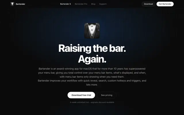 Bartender preview