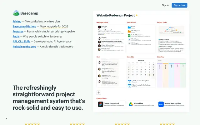 Basecamp preview