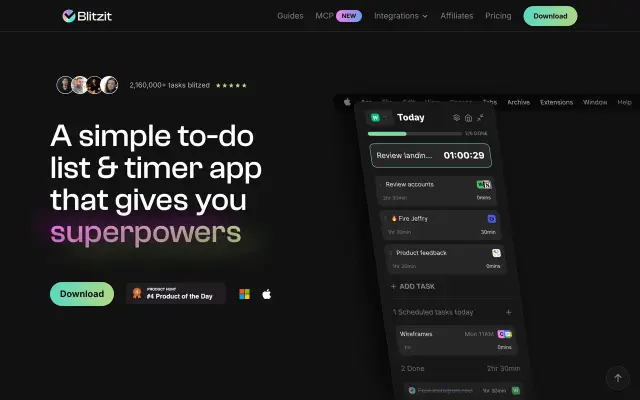Blitzit preview