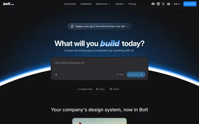 Bolt.new preview