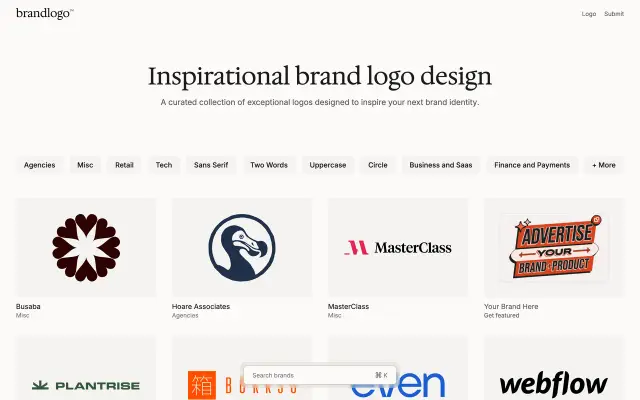 Brand Logo preview