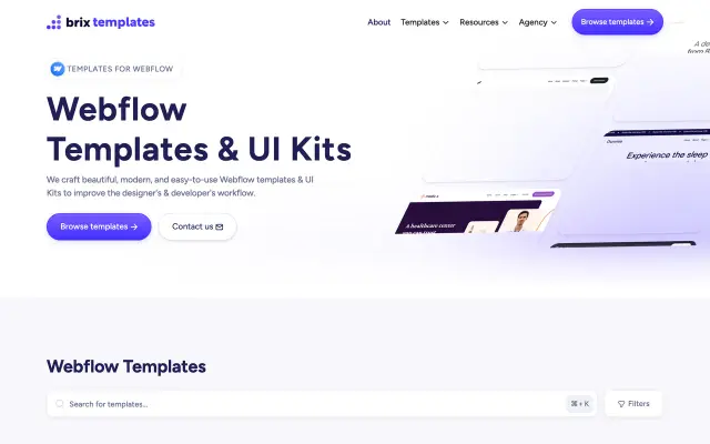 BRIX Templates preview