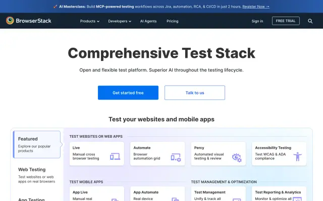 BrowserStack preview
