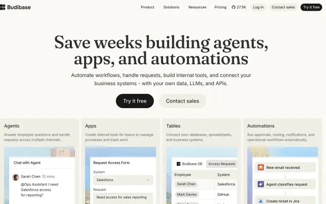 Budibase preview