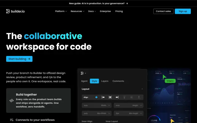 Builder.io preview
