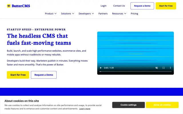 ButterCMS preview