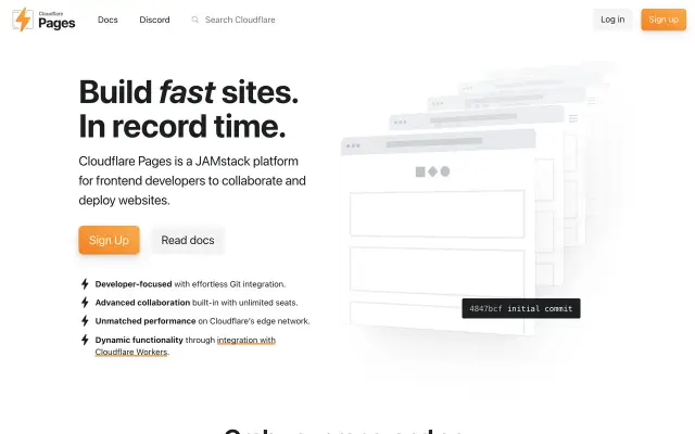 Cloudflare Pages preview