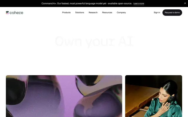 Cohere preview