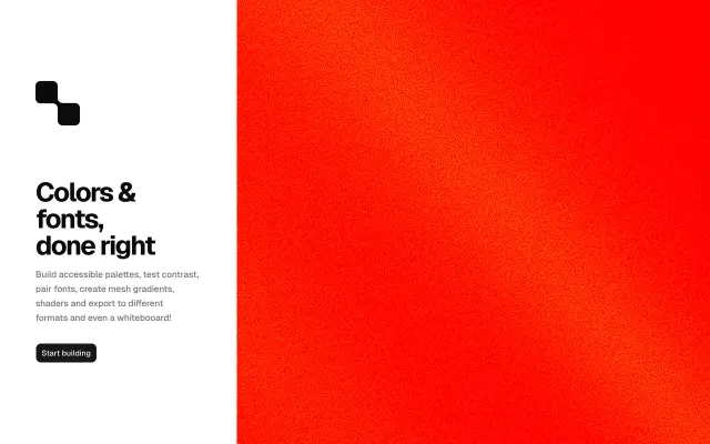 Colors &amp; Fonts preview