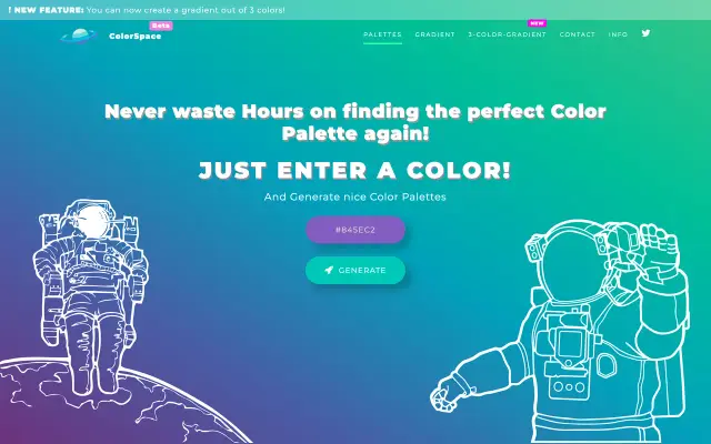 ColorSpace preview