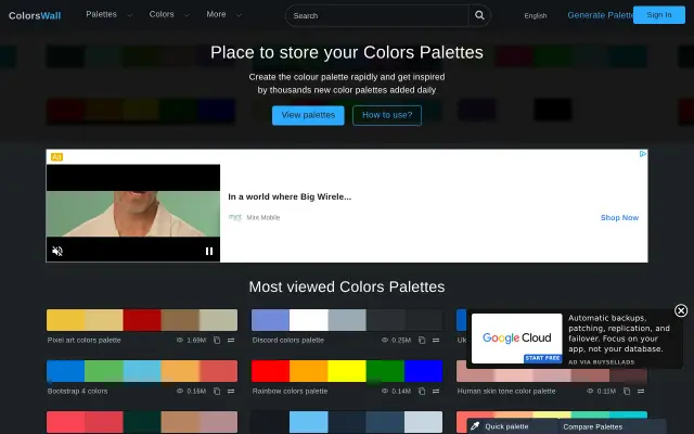ColorsWall preview