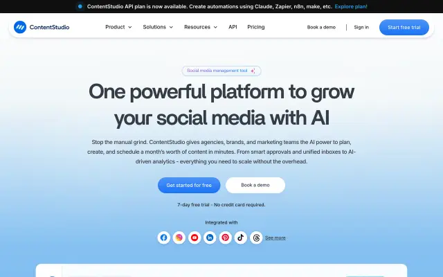 ContentStudio preview