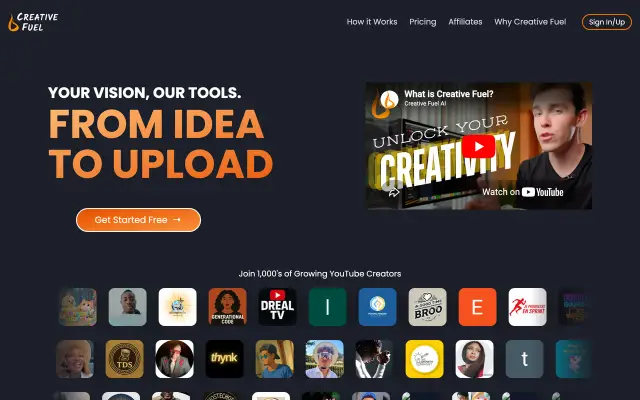 CreativeFuel AI preview