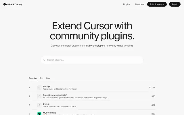 Cursor Directory preview
