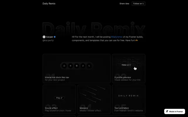 Daily Remix preview