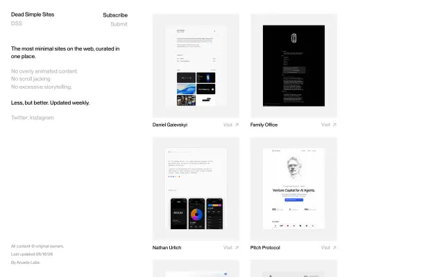 Dead Simple Sites preview