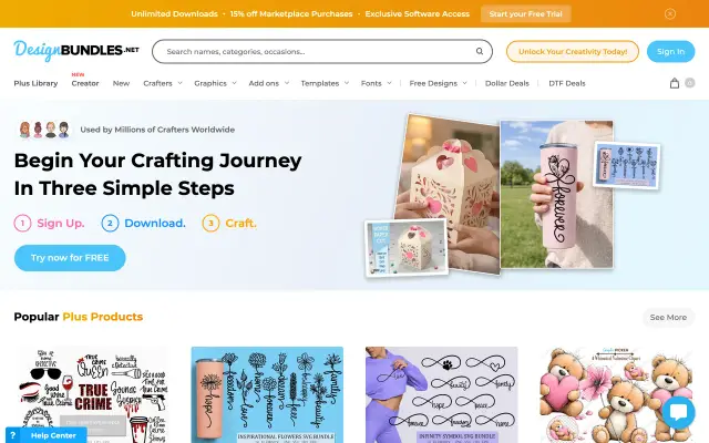Design Bundles preview