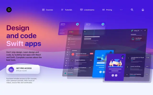 Design+Code preview