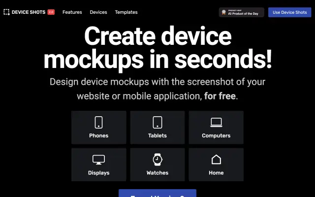 Device Shots preview