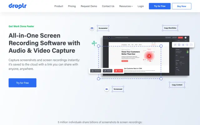Droplr preview