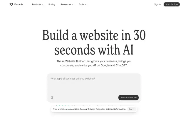 Durable AI preview