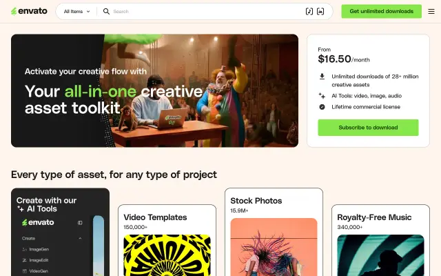 Envato Elements preview