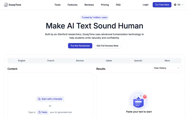 Essaytone preview