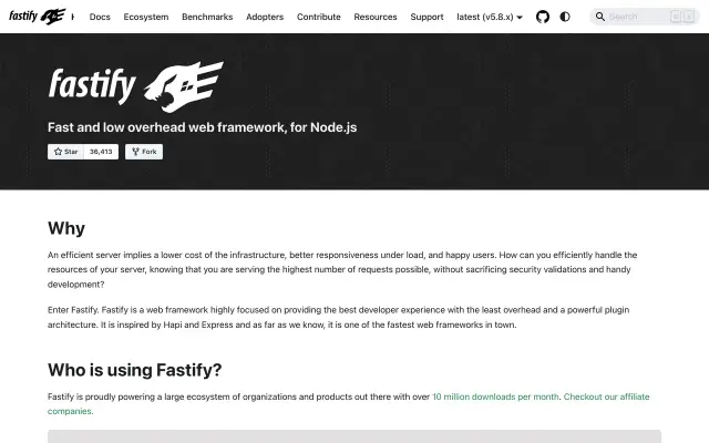 Fastify preview