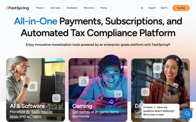 FastSpring preview