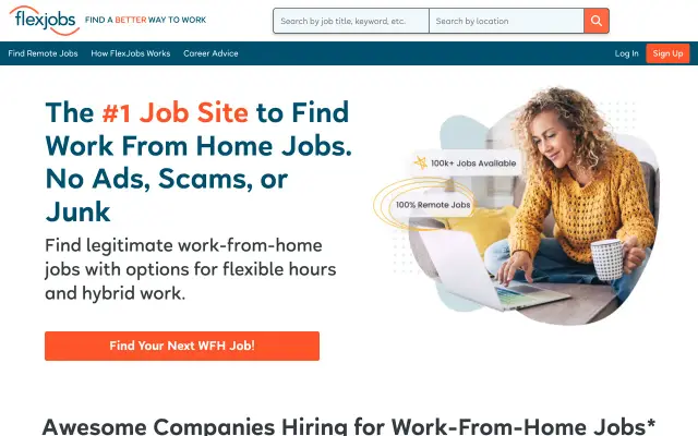 FlexJobs preview