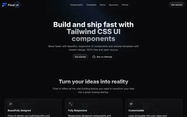 Float UI preview