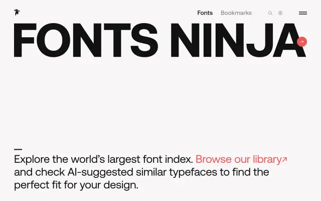 Fonts Ninja preview